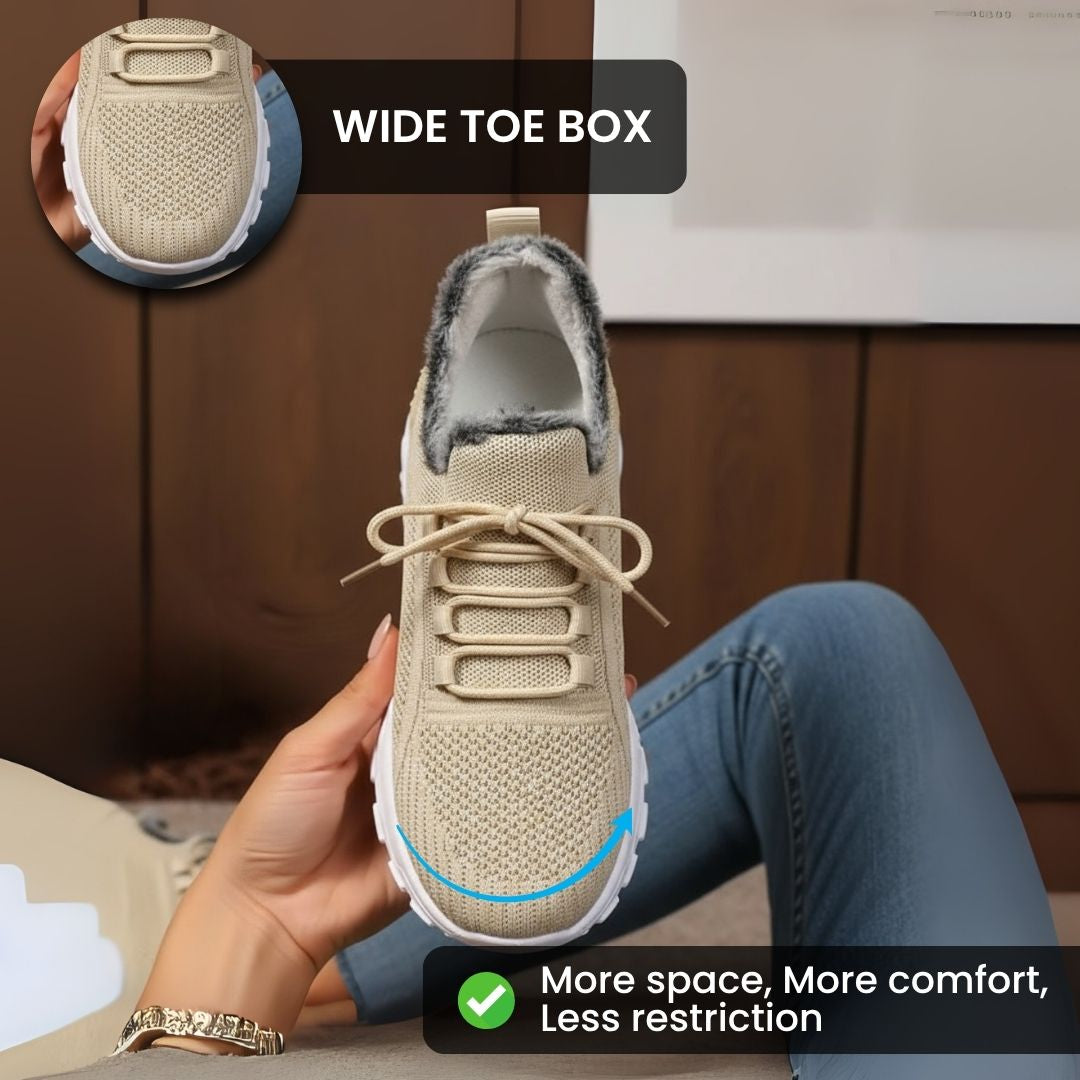 Warm & Supportive Walking Shoes – Cozy Fit & Everyday Stability TARHUS