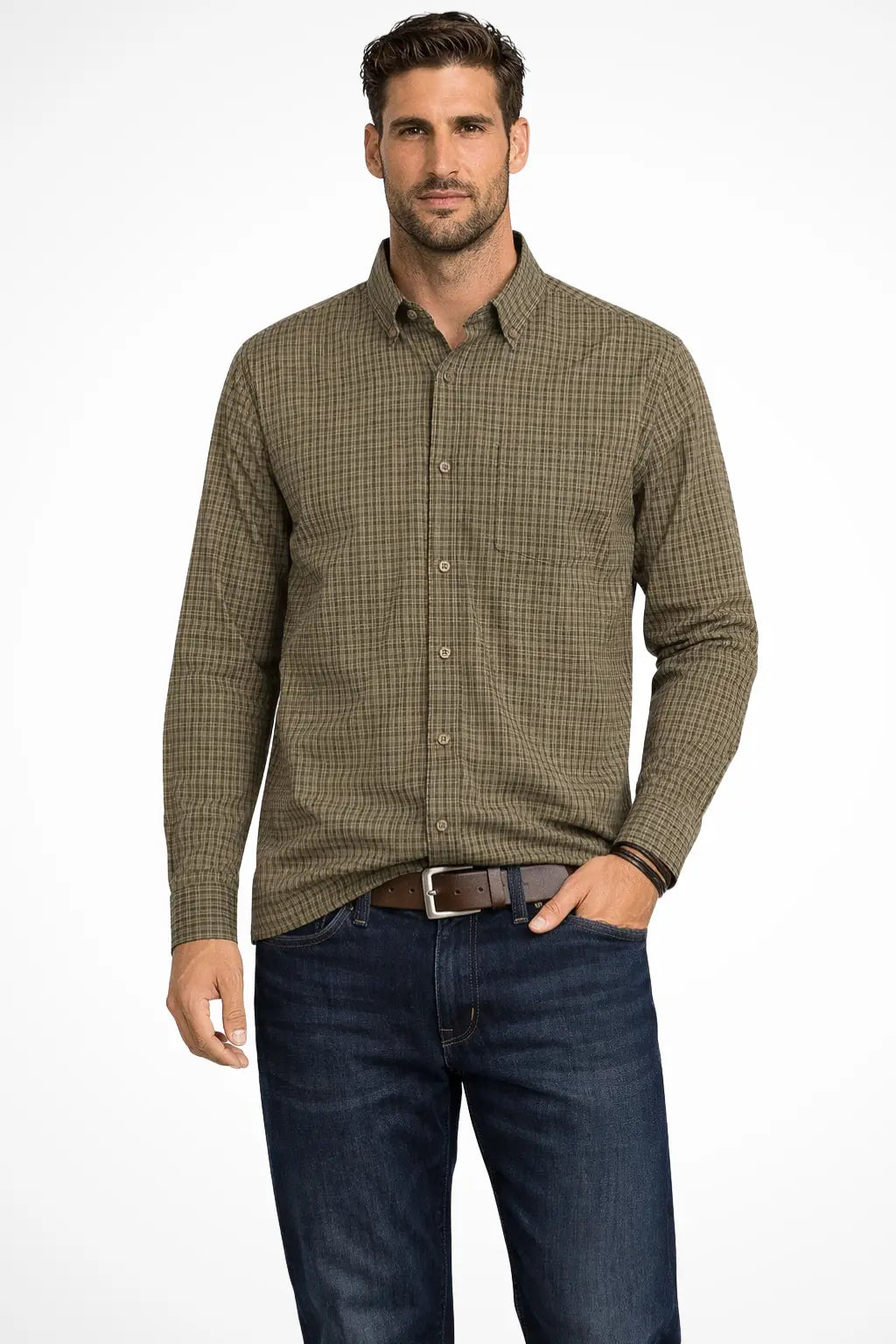Rupert | Men Striped Long Sleeve Button Down Formal Shirt TARHUS Shirts & Tops