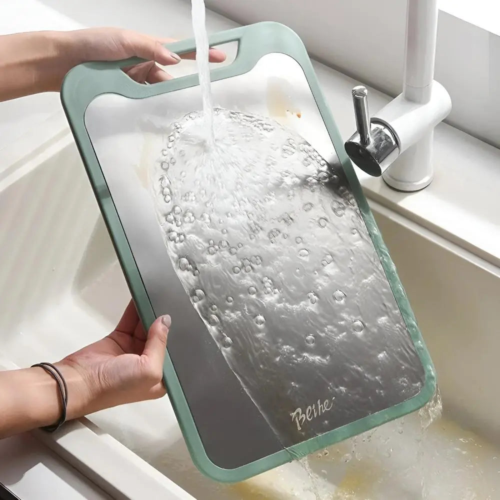 Double-Sided Chopping Board | Stainless Steel – Hygienic Food Prep TARHUS Kitchen Accessories