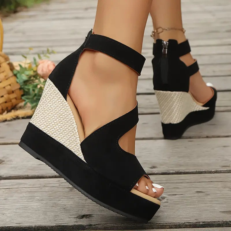 Valencia | Orthopedic Wedge Sandals – Comfortable Women’s Wedges with Arch Support TARHUS