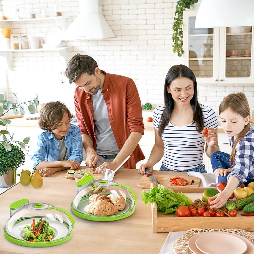 SteamGuard | Microwave Food Cover with Built-In Steamer & Splatter Shield TARHUS