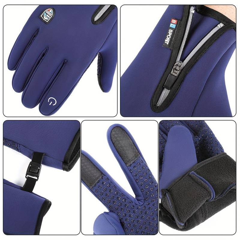 Outdoor Heated Gloves | Windproof & Waterproof – Plus Velvet Warmth TARHUS Care & Health