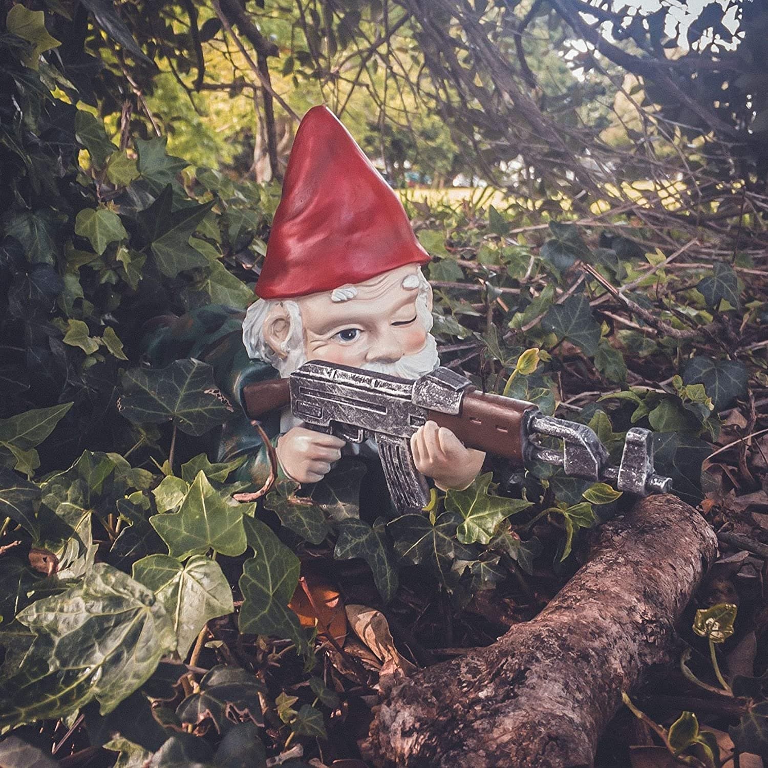 Garden Gnome Warriors – Funny Outdoor Statues for Garden TARHUS