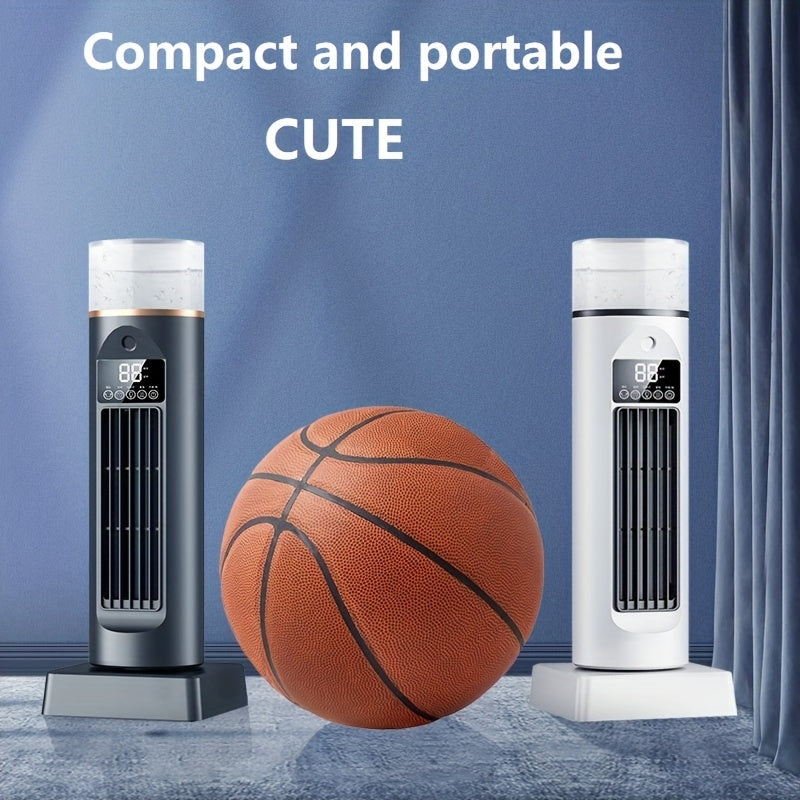 6-Speed Tower Fan with Humidifier & Ambient Light - Cooling Fan with Remote TARHUS