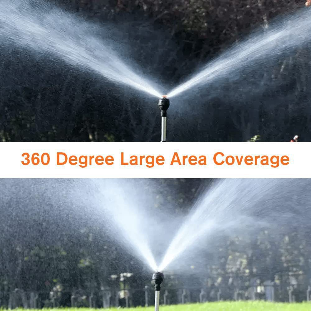 Automatic Rotating Garden Sprinkler with Adjustable Tripod - Efficient Lawn Watering System TARHUS garden