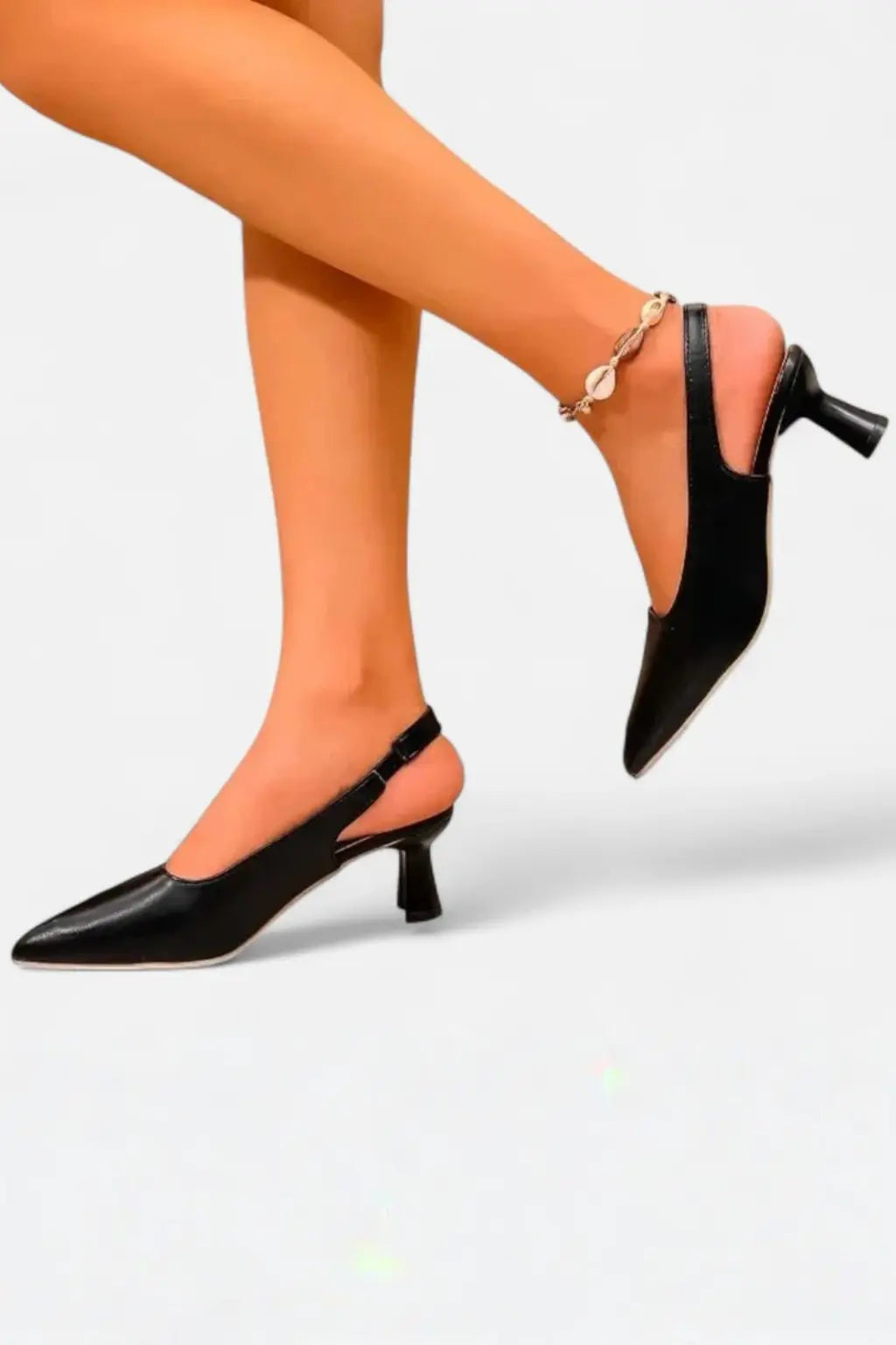 Octavia | Women Pointed Toe Slingback Kitten Heels TARHUS Women's Shoes