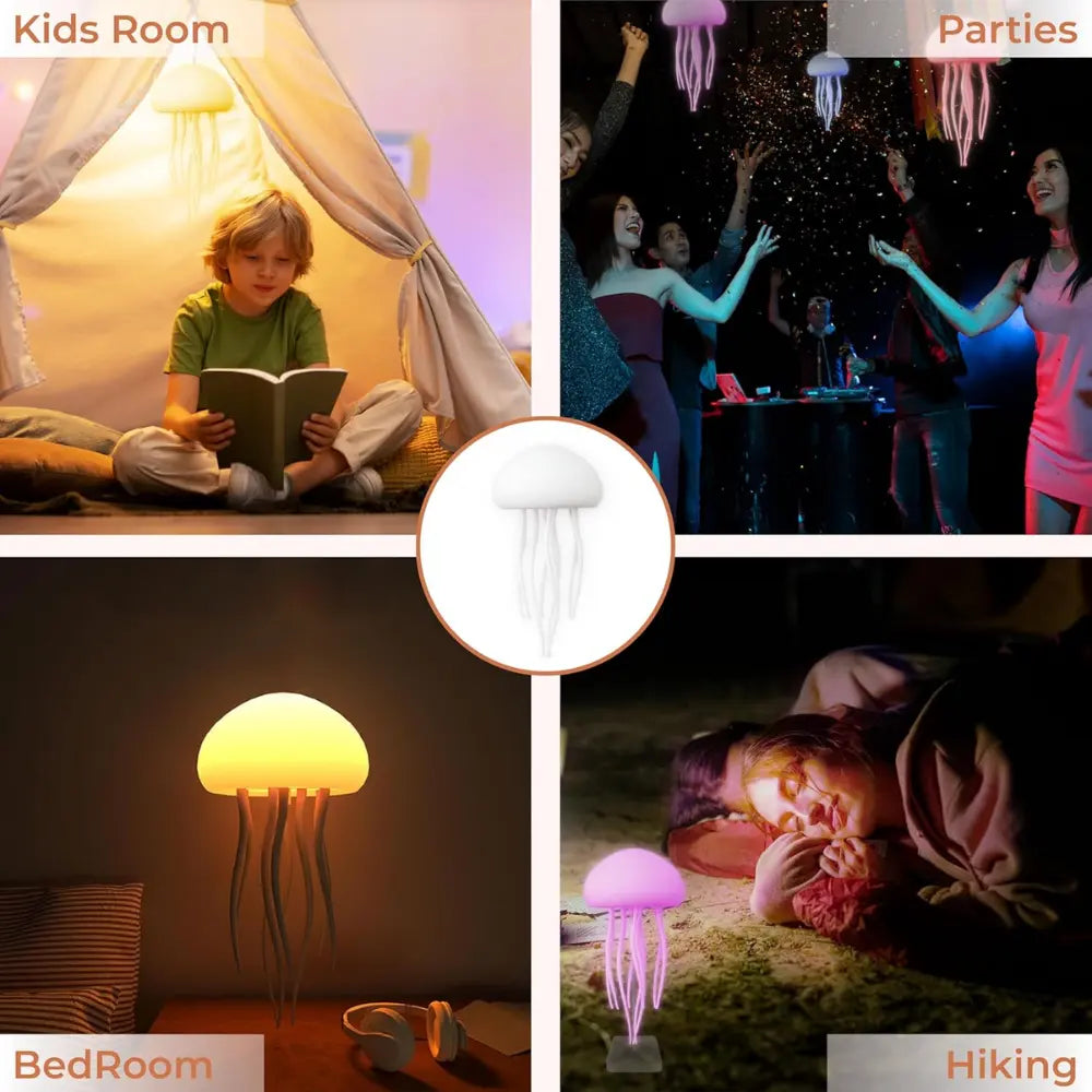 AquaFlow Jellyfish LED Lamp - TARHUS