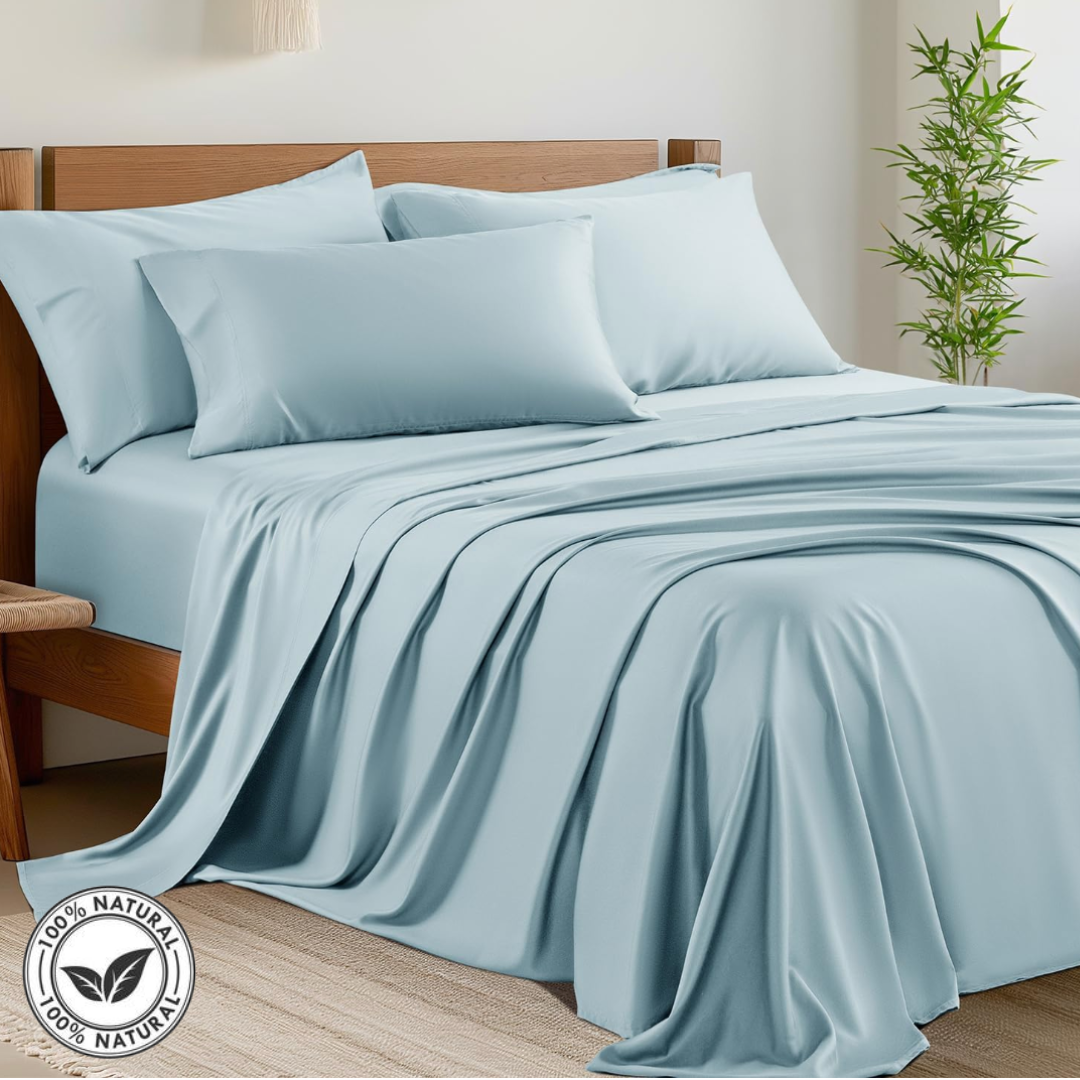 Premium Bamboo Cooling Sheets – Ultra Soft Breathable Bed Sheets - TARHUS