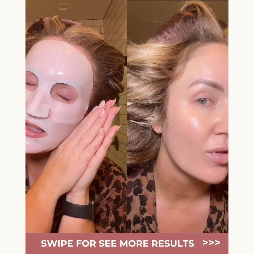 Bio Collagen Face Mask – Hydrating Sheet Mask TARHUS