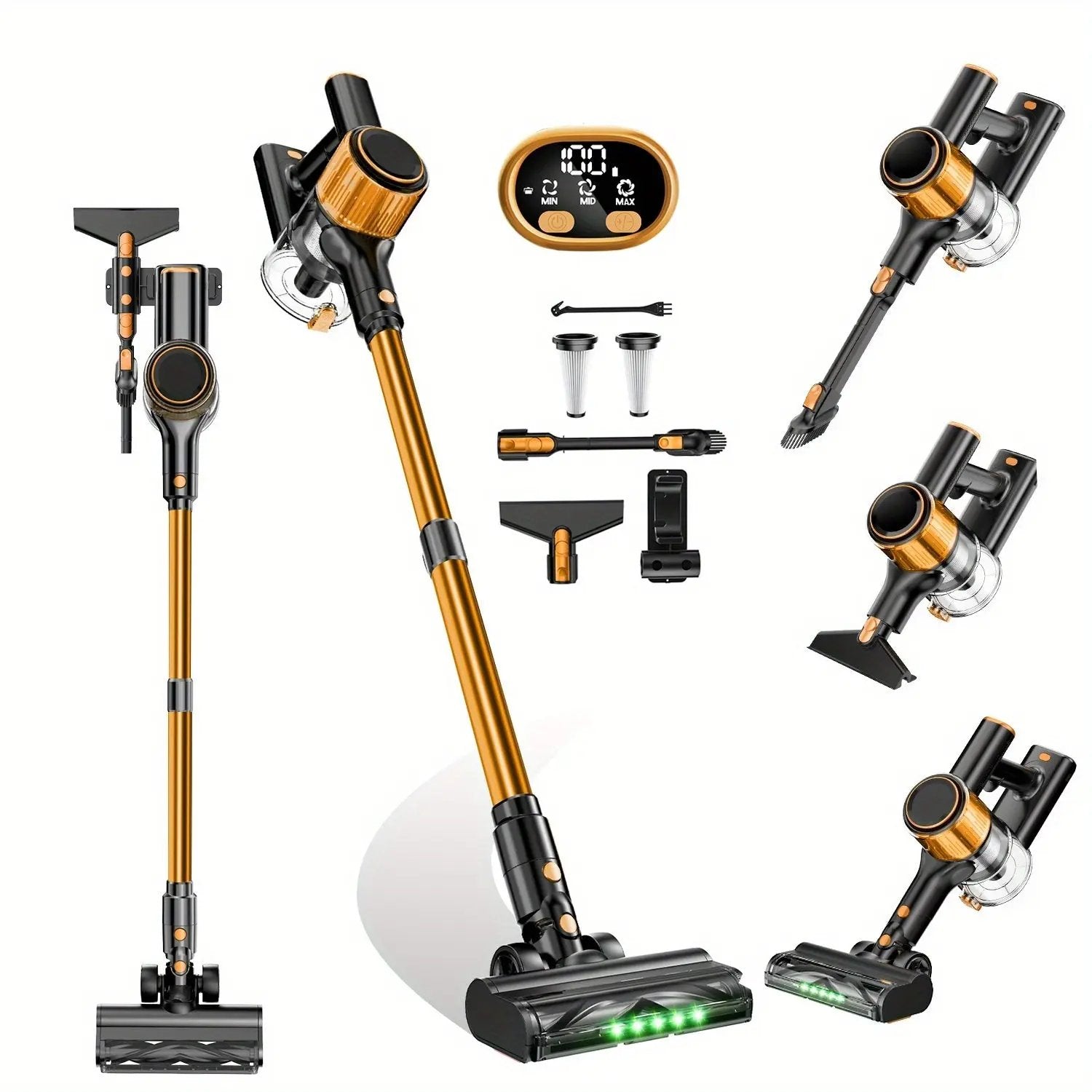 8-in-1 Lightweight Cordless Vacuum Cleaner - TARHUS