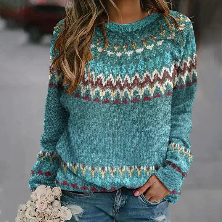 Mira | Cozy Nordic Knit Jumper - TARHUS