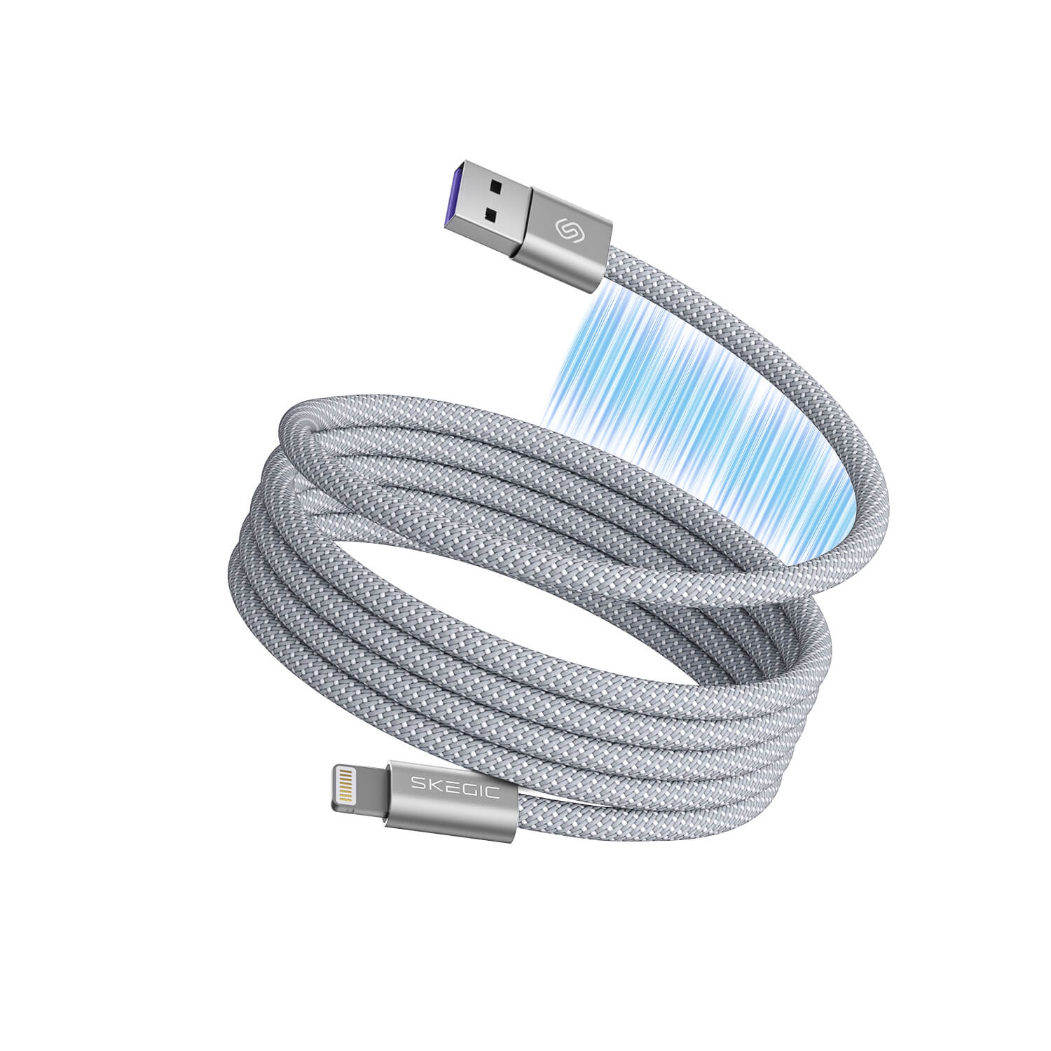 MagCable | Magnetic Anti-Tangle Charging Cable – Fast Charging & Data Transfer TARHUS