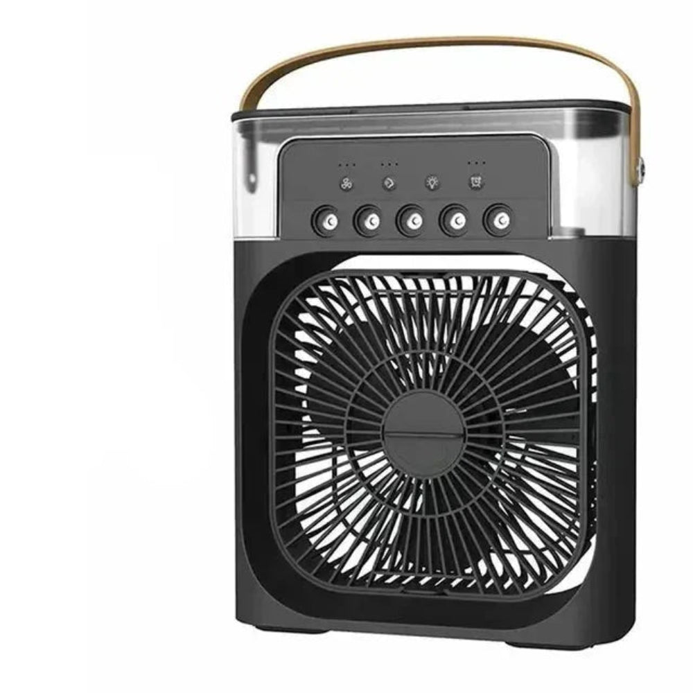 Aerosa | Compact Air Cooler – Portable Mini Fan with LED Light & USB Power