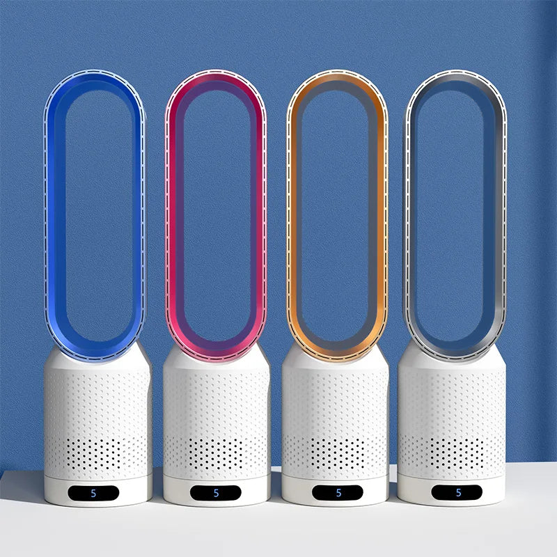 Airpure | 3-in-1 Air Cooler & Purifier – Bladeless Quiet Design with LED Touch