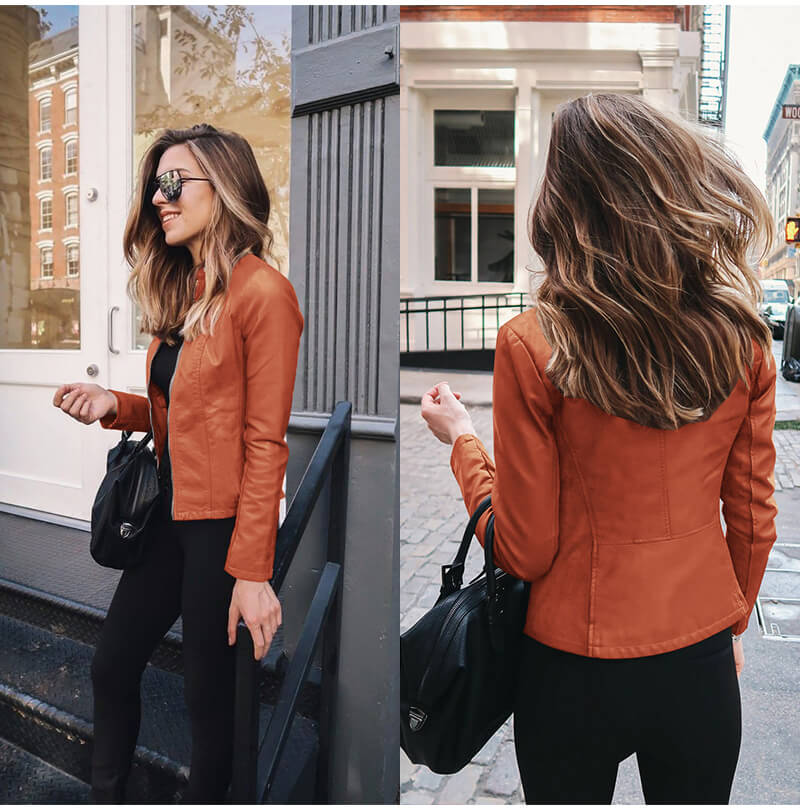 Charlotte - Italian Leather Jacket TARHUS
