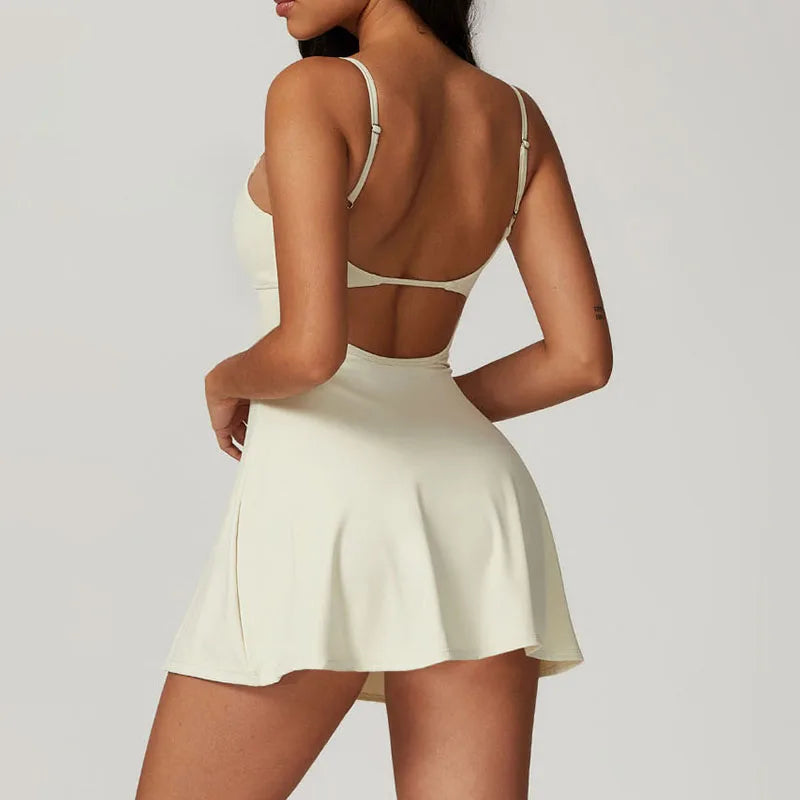 Elise | Comfortable Padel Dress with Flowy Skirt - TARHUS