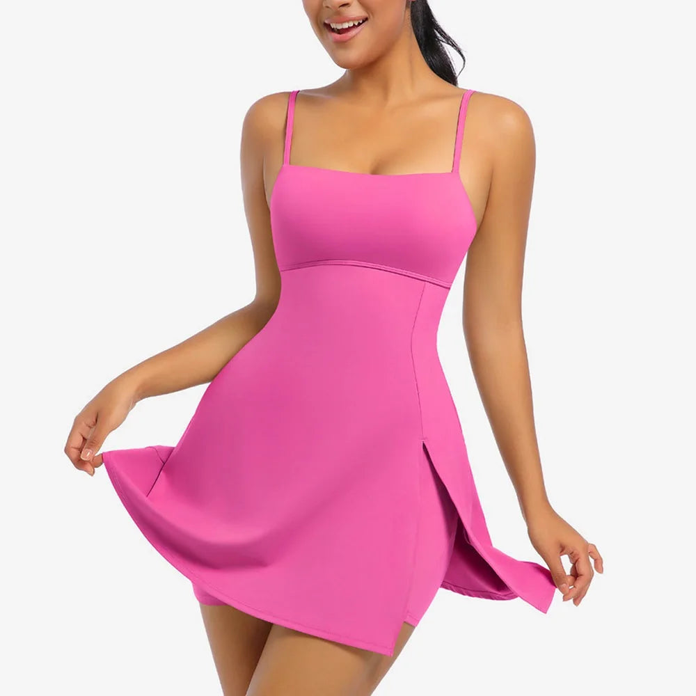 Elise | Comfortable Padel Dress with Flowy Skirt - TARHUS