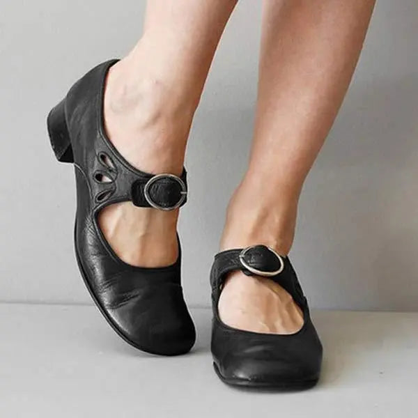 Lina™ - Stylish Orthopedic Leather Sandals - TARHUS