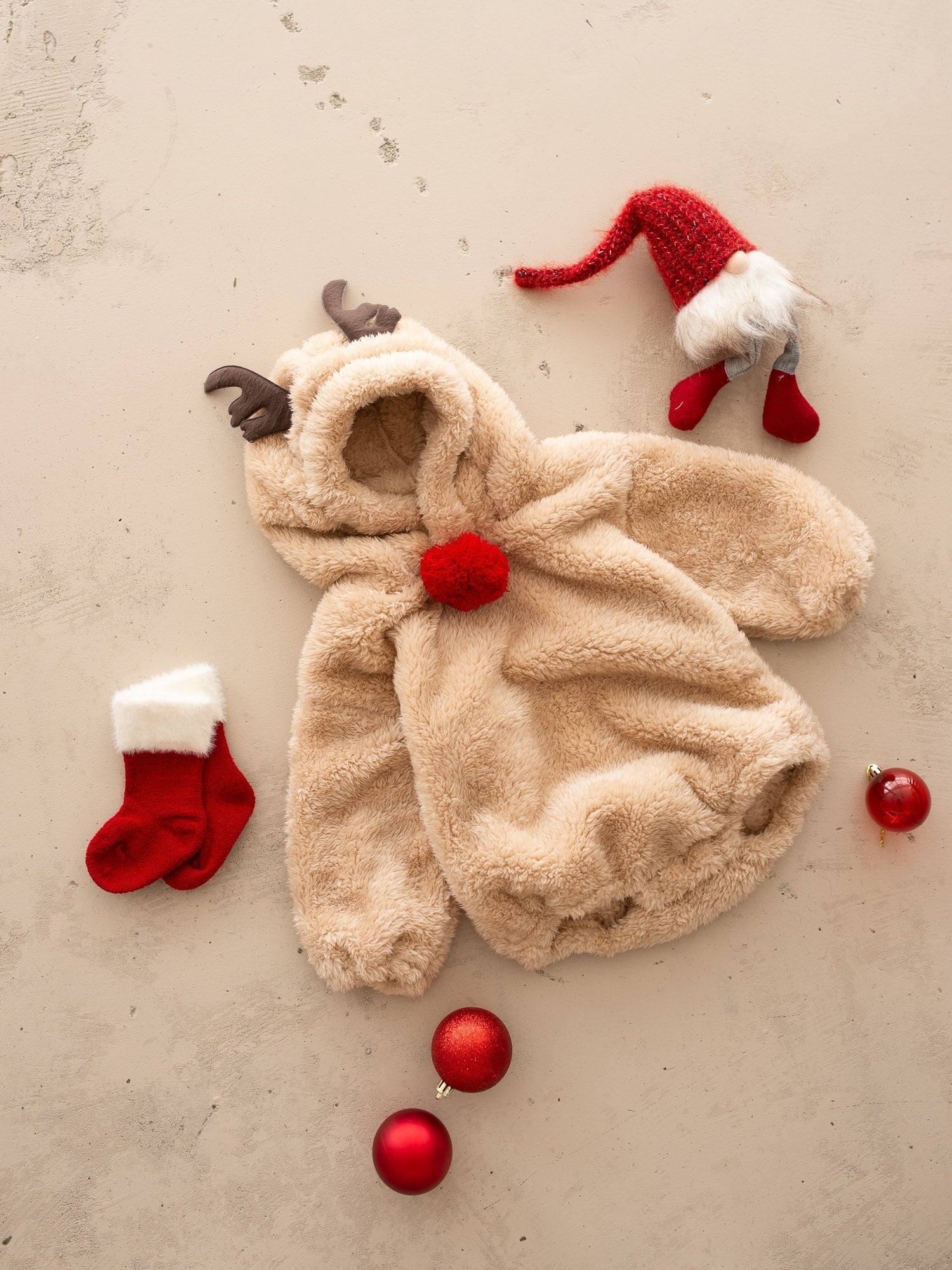 Baby Rudolph | Plush Christmas Romper – Cozy, Adorable & Festive TARHUS Christmas