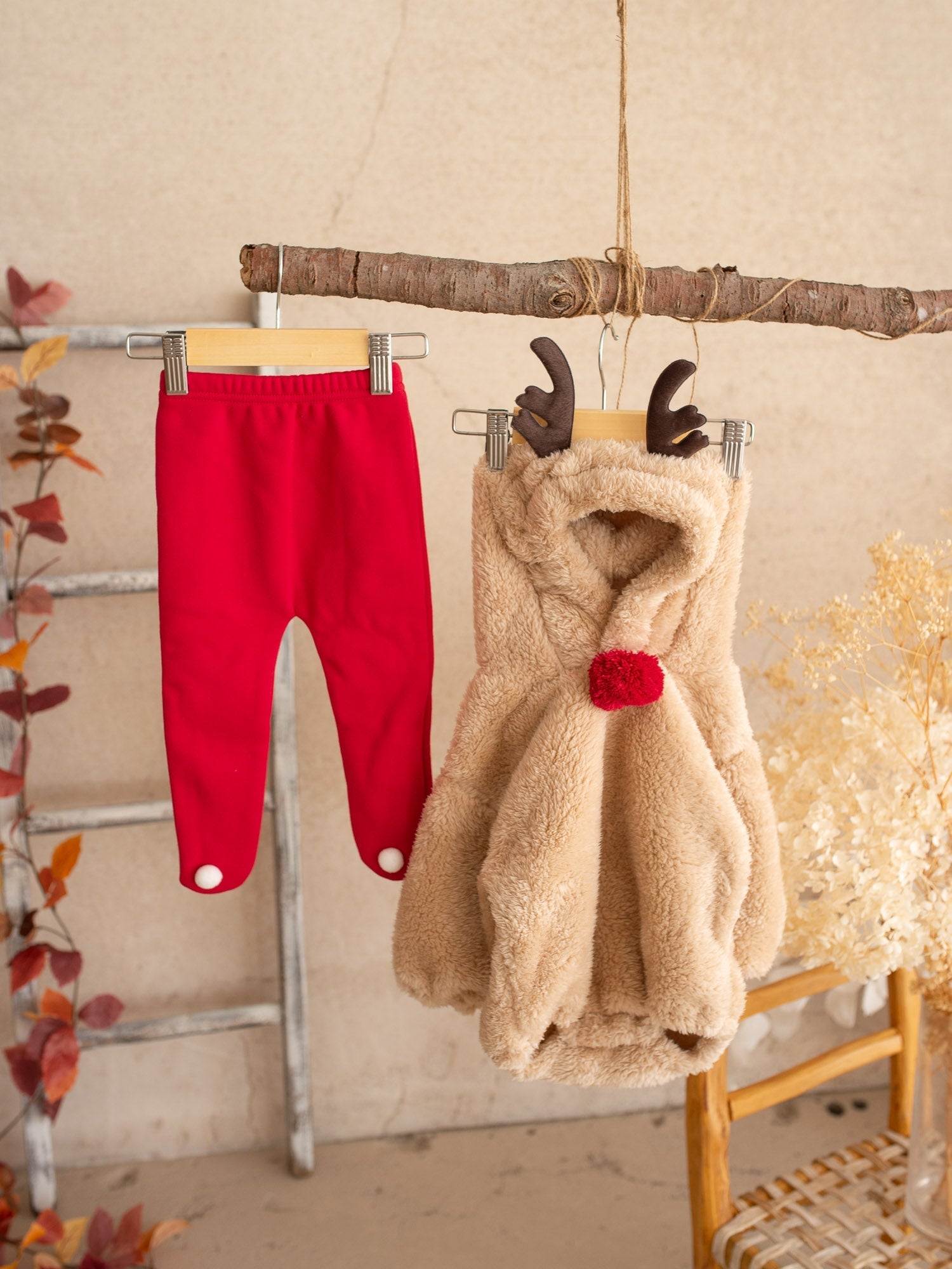 Baby Rudolph | Plush Christmas Romper – Cozy, Adorable & Festive TARHUS Christmas