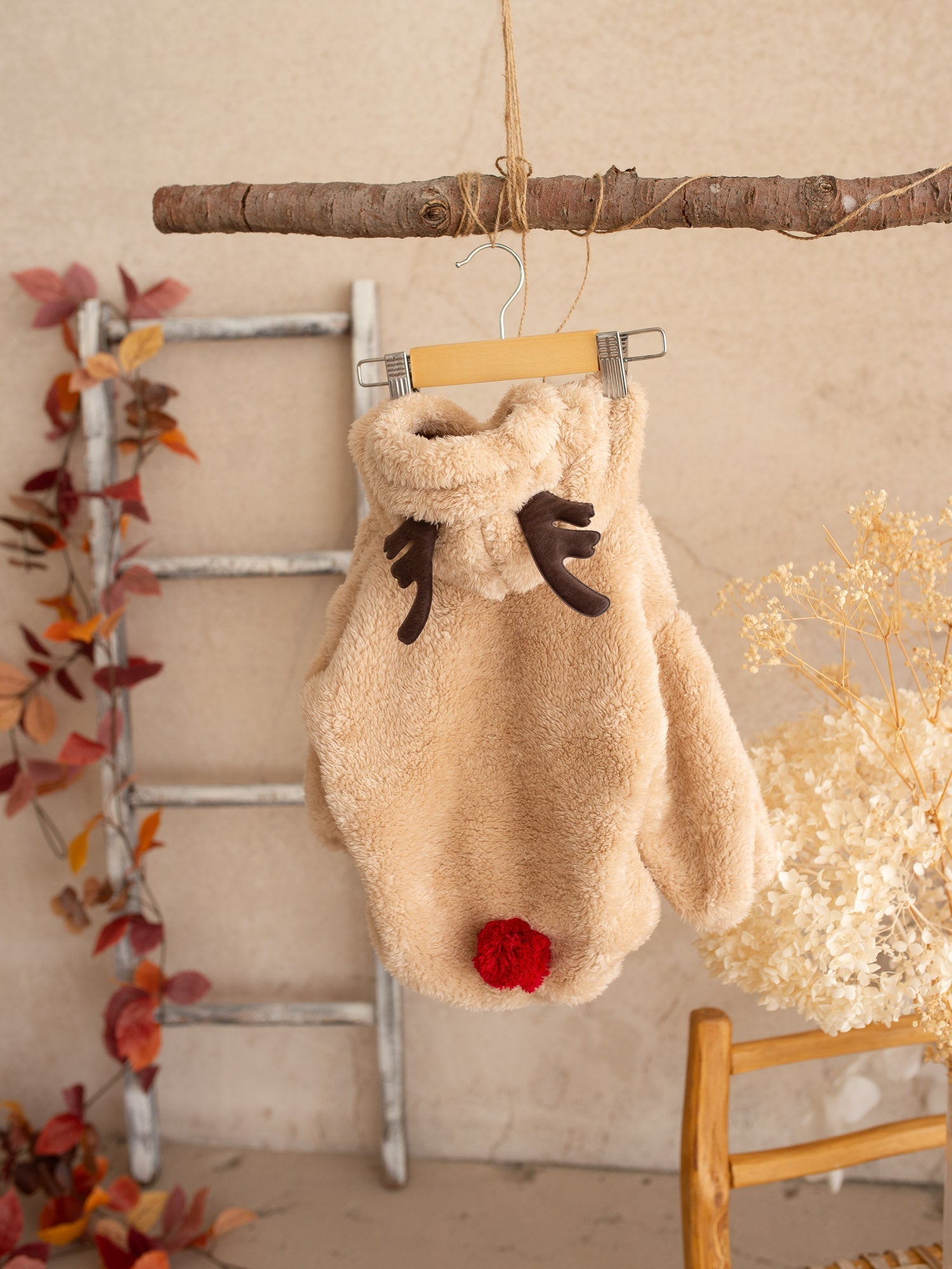 Baby Rudolph | Plush Christmas Romper – Cozy, Adorable & Festive TARHUS