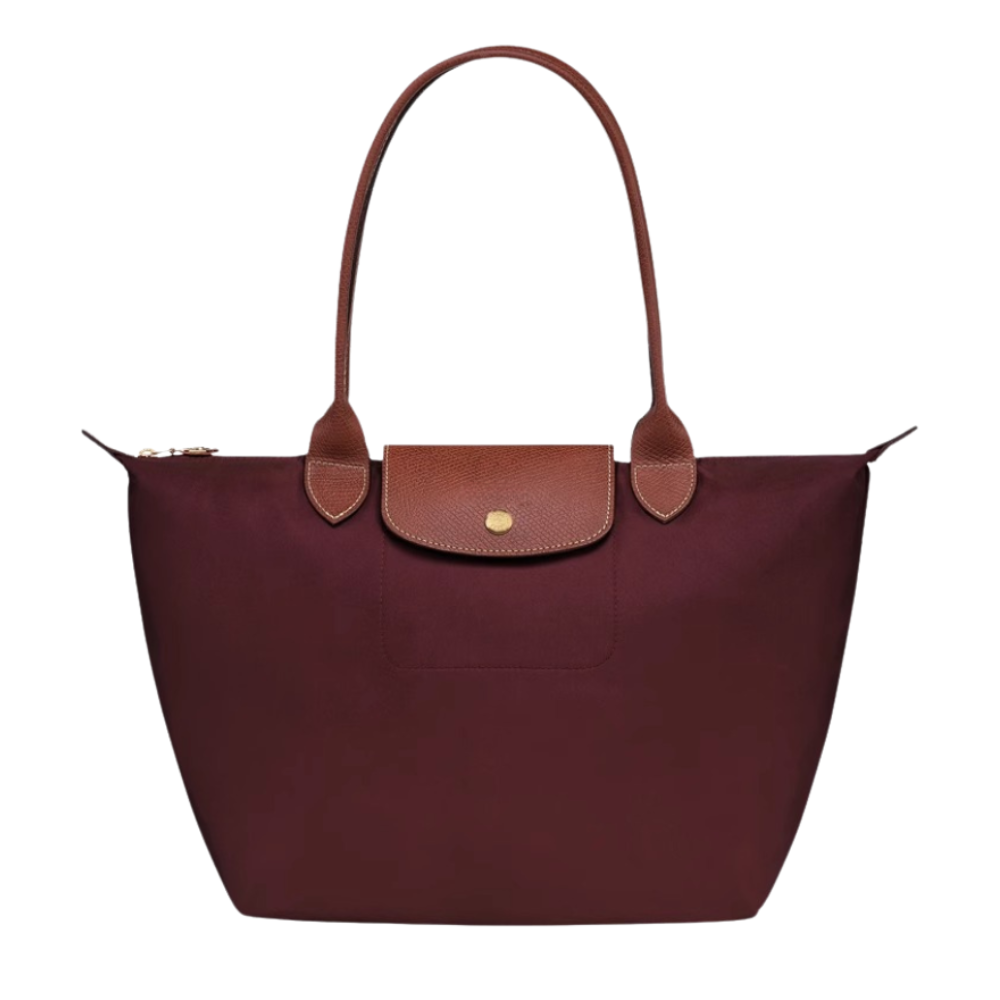 Longchamp | Le Pliage Tote Bag – Lightweight Nylon & Leather Everyday Handbag TARHUS Handbags