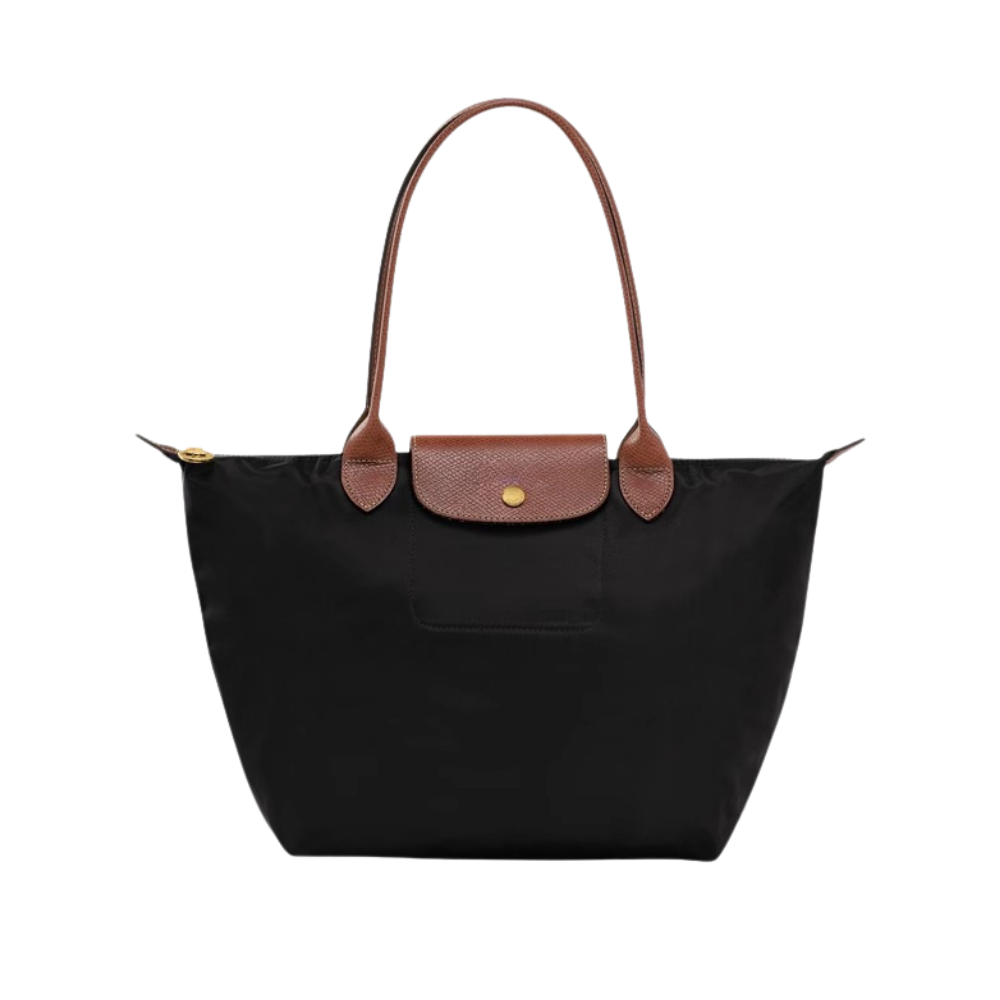 Longchamp | Le Pliage Tote Bag – Lightweight Nylon & Leather Everyday Handbag TARHUS Handbags