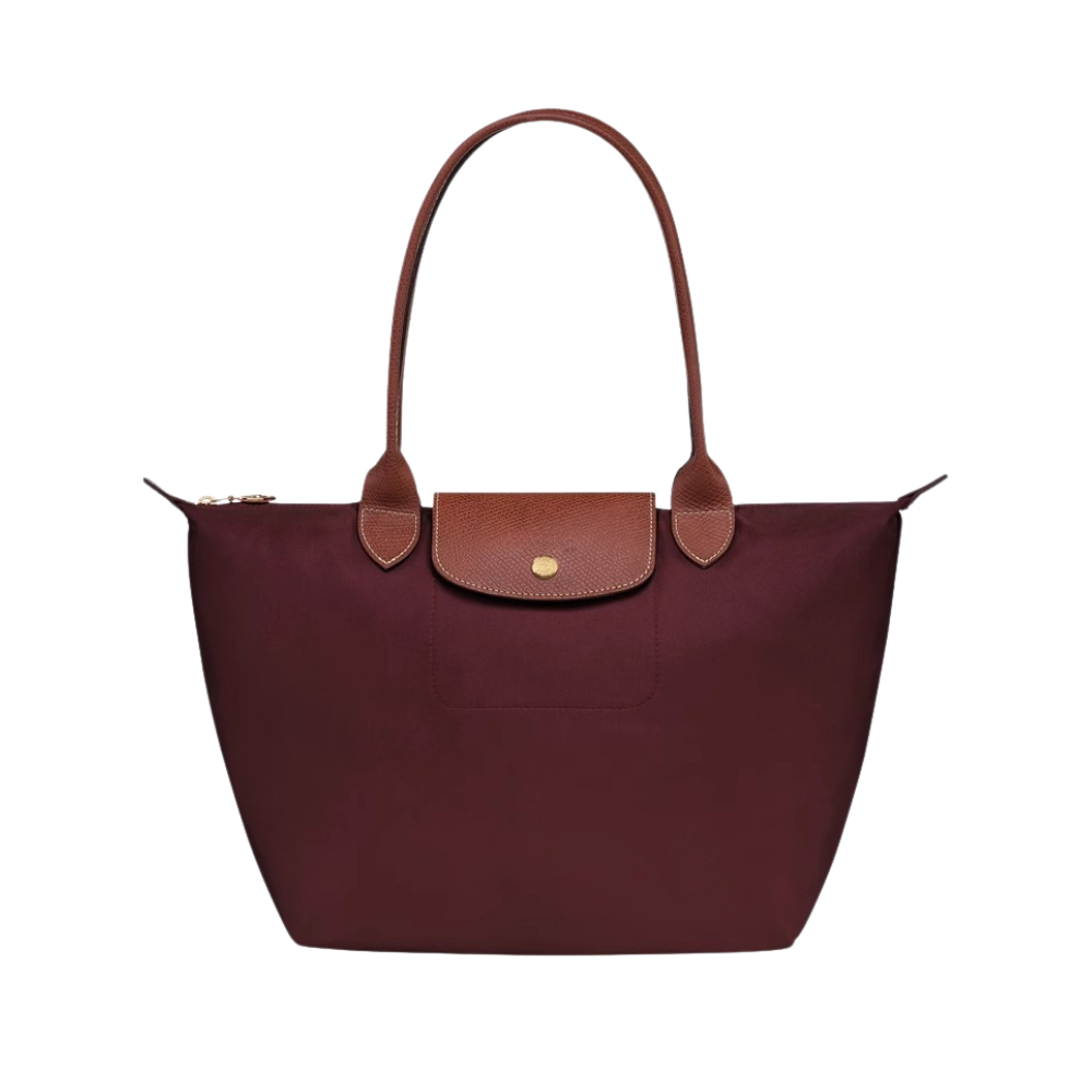 Longchamp | Le Pliage Tote Bag β Lightweight Nylon & Leather Everyday Handbag TARHUS Handbags
