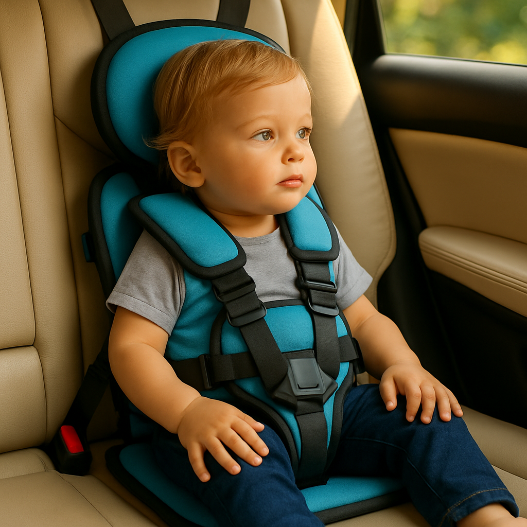 Ultra-Compact Travel Car Seat - Portable Toddler Booster with Enhanced Safety TARHUS Child Car Seat