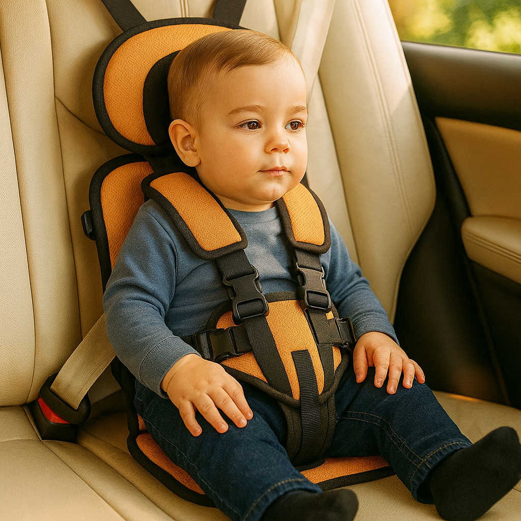 Ultra-Compact Travel Car Seat - Portable Toddler Booster with Enhanced Safety TARHUS Child Car Seat