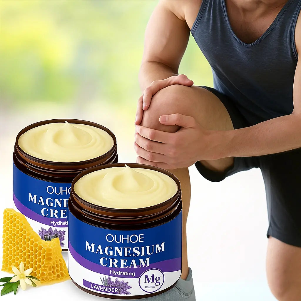 1+1 FREE | Magnesium Body Cream with Lavender & Hyaluronic Acid - TARHUS