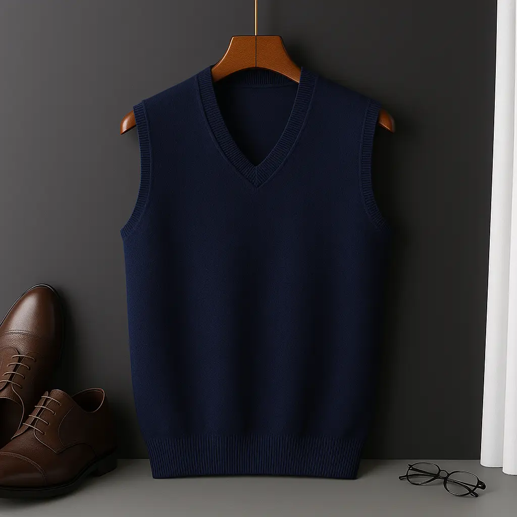 Santino Cashmere Vest - TARHUS