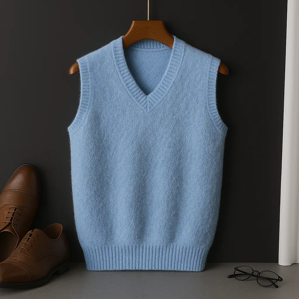 Santino Cashmere Vest - TARHUS