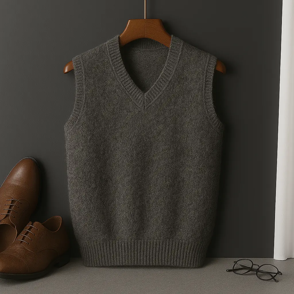 Santino Cashmere Vest - TARHUS