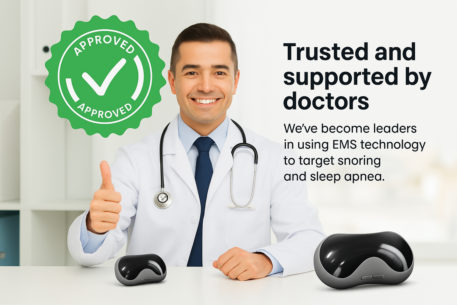 SnoreShield Pro Snoring Device – Gentle, Breathable Sleep Support