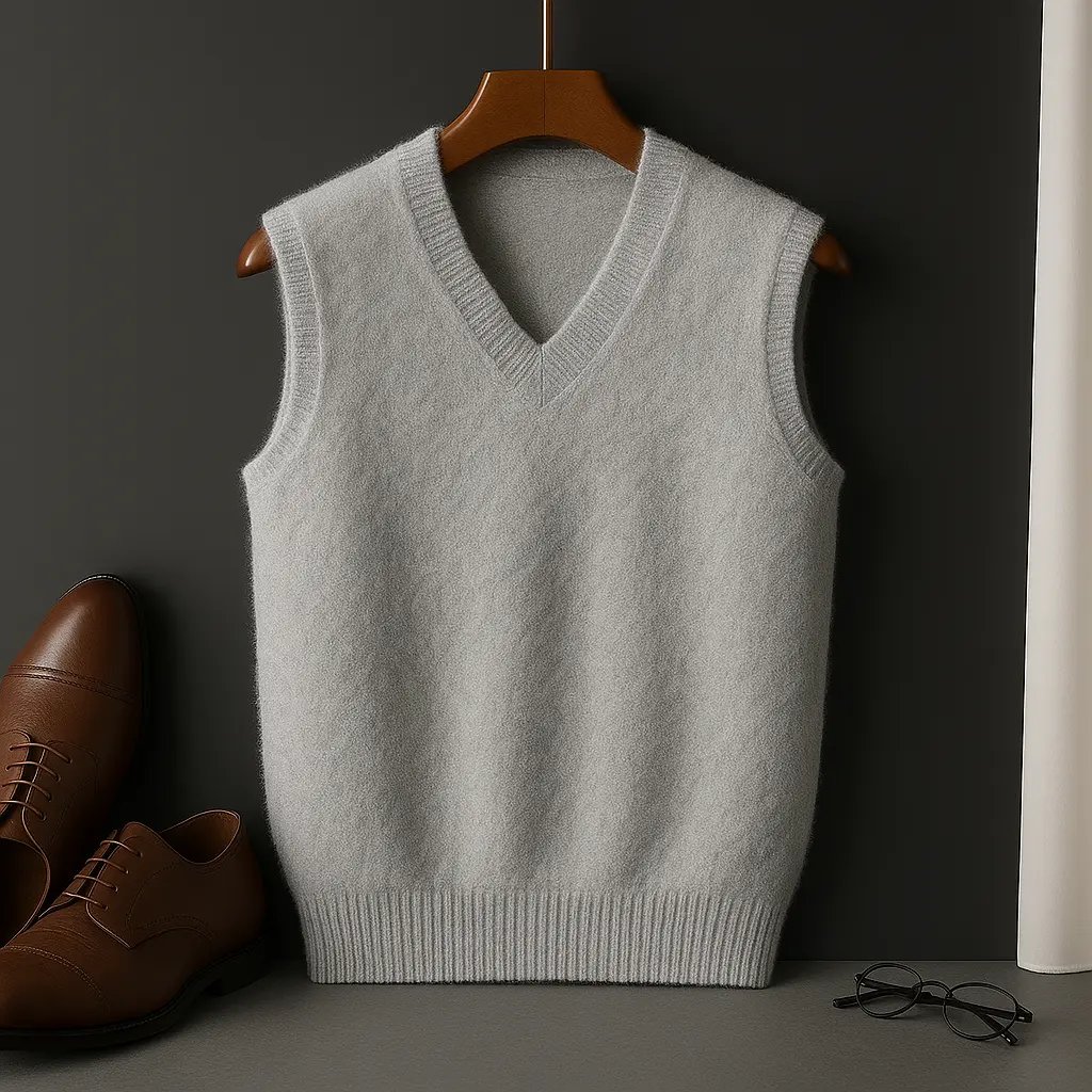 Santino Cashmere Vest - TARHUS