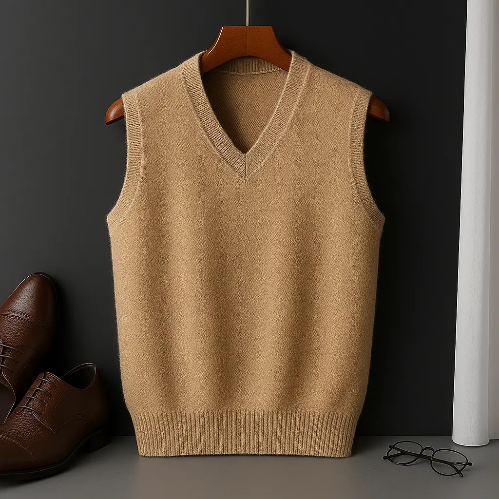 Santino Cashmere Vest - TARHUS