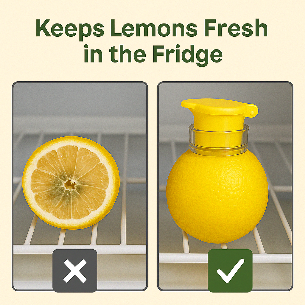 2x Multi-Purpose Screw Top Lemon Squeezer - TARHUS
