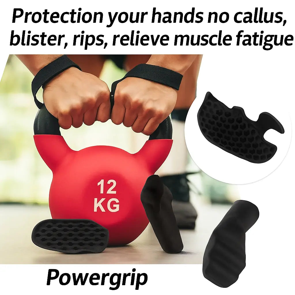 Powergrip Pro β Anti-Slip Grip Pads for Weightlifting & CrossFit - TARHUS