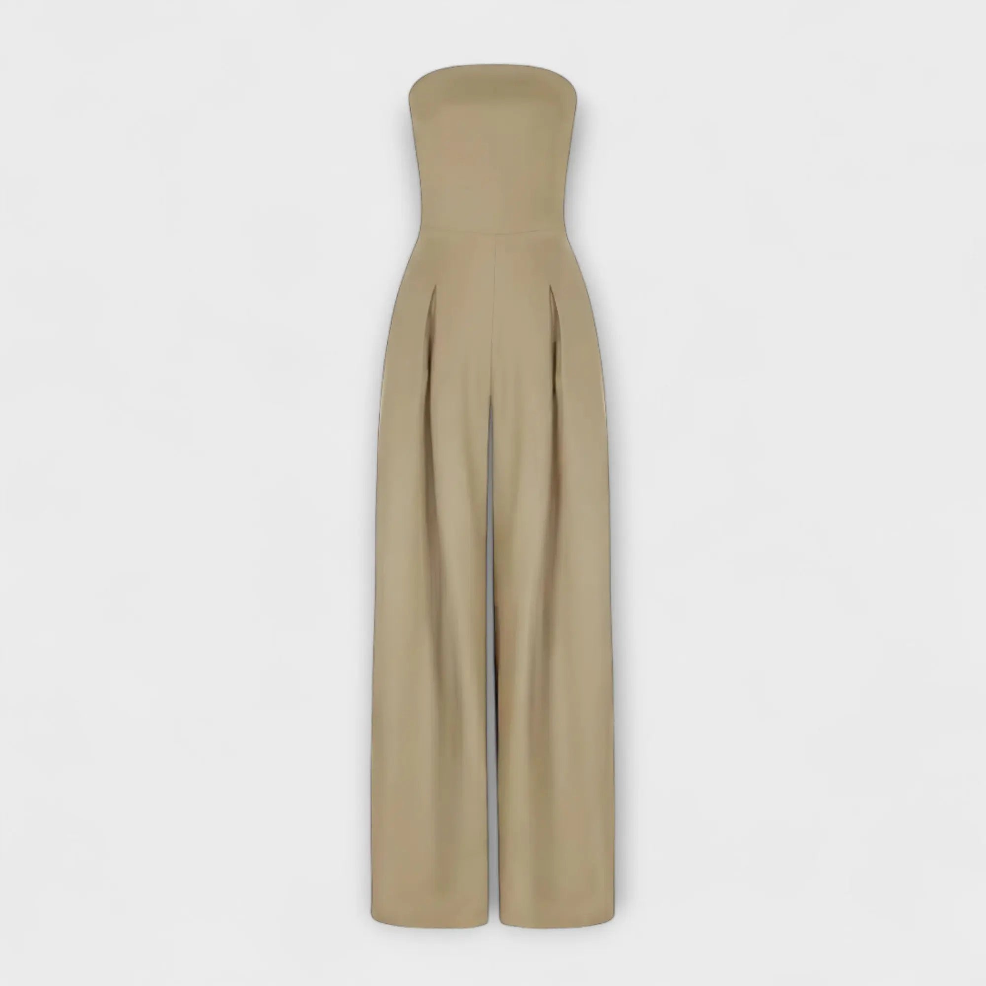 Amélie - Elegant Strapless Jumpsuit - TARHUS