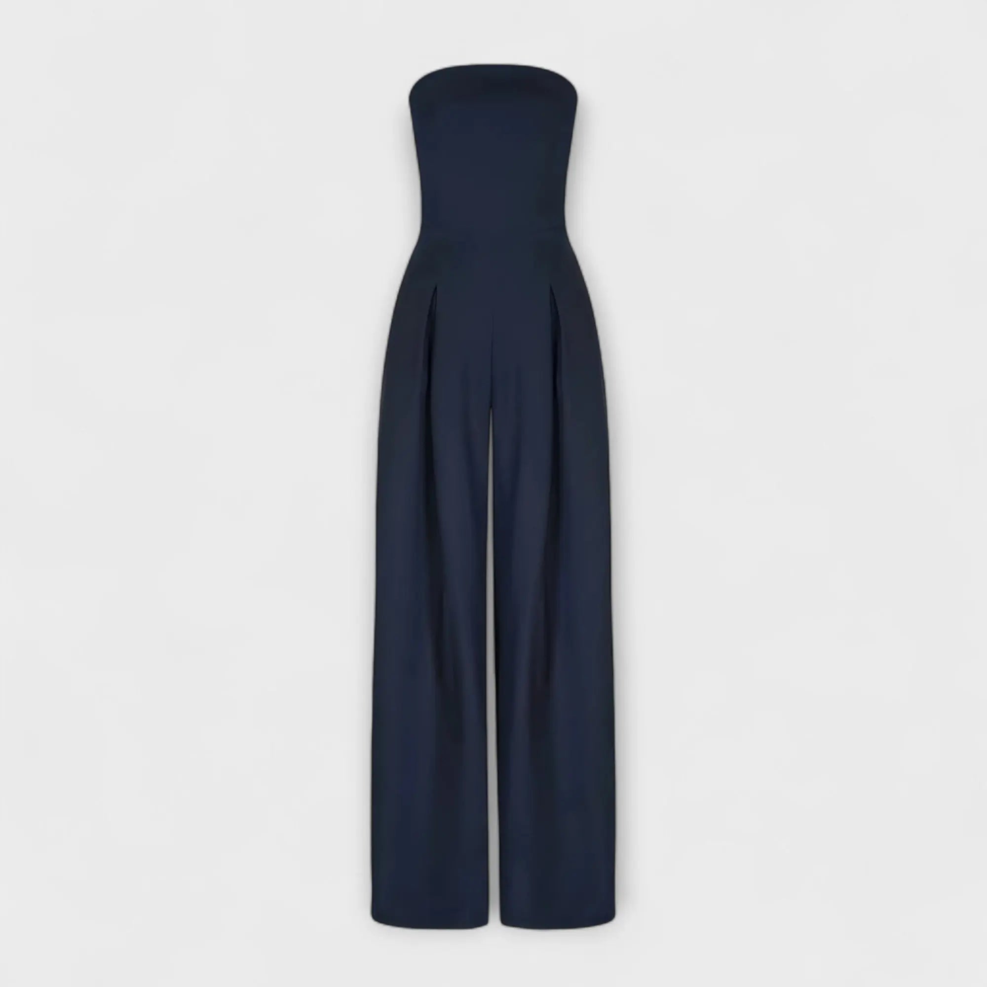 Amélie - Elegant Strapless Jumpsuit - TARHUS