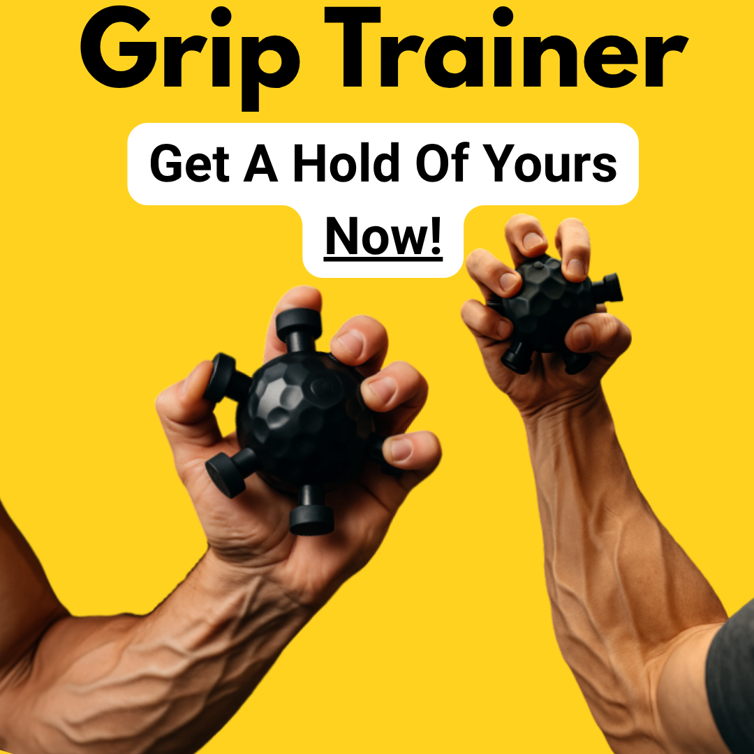 Gripmax Grip Trainer – Hand Strengthener for Forearm Workout, Grip Power TARHUS Grip Trainer