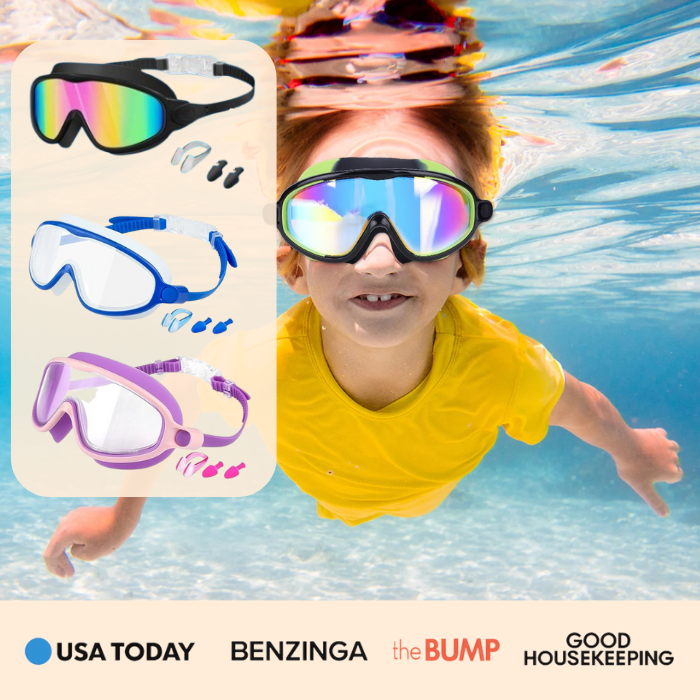 SplashyEyes | Kids Swim Goggles – Anti-Leak & Fog-Free Pool Goggles TARHUS