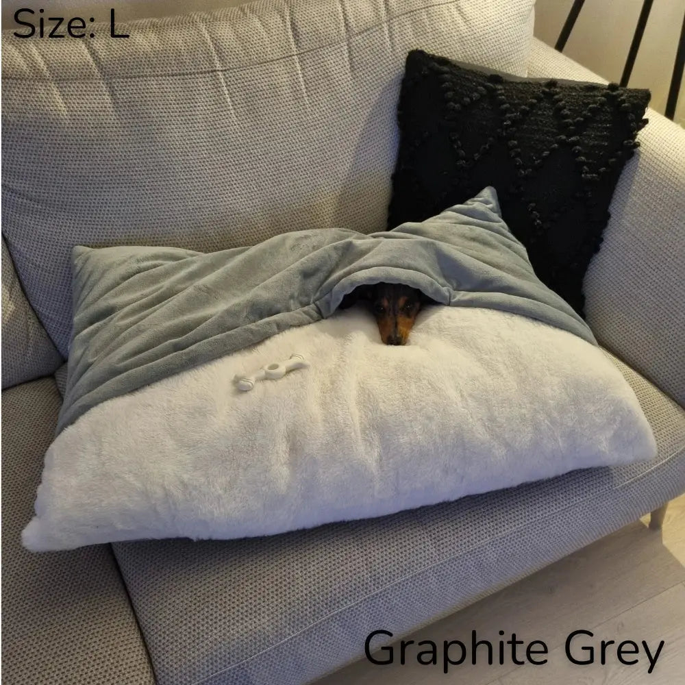 Snootzi - Dog Bed with Built-In Blanket - TARHUS