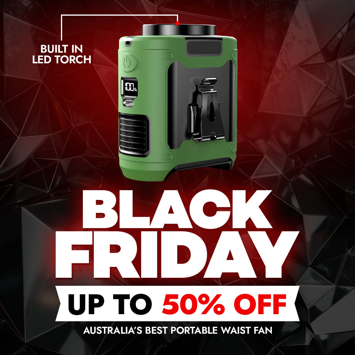 The BreezeMate Pro | Best Portable Waist Fan – Stay Cool Anywhere TARHUS BreezeMate Pro