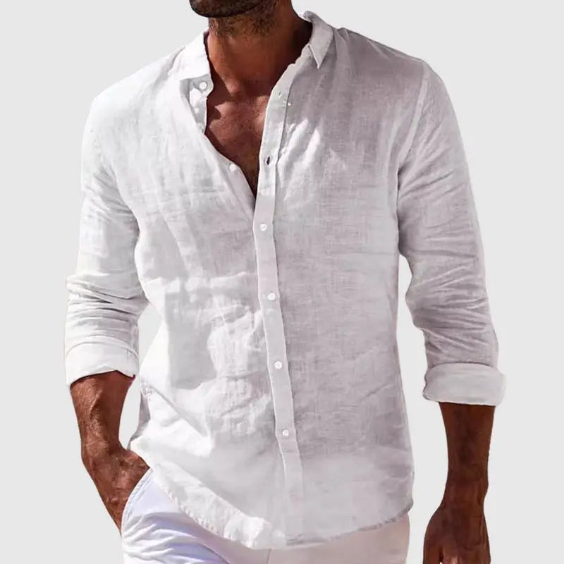 Sorrento Linen Shirt - TARHUS