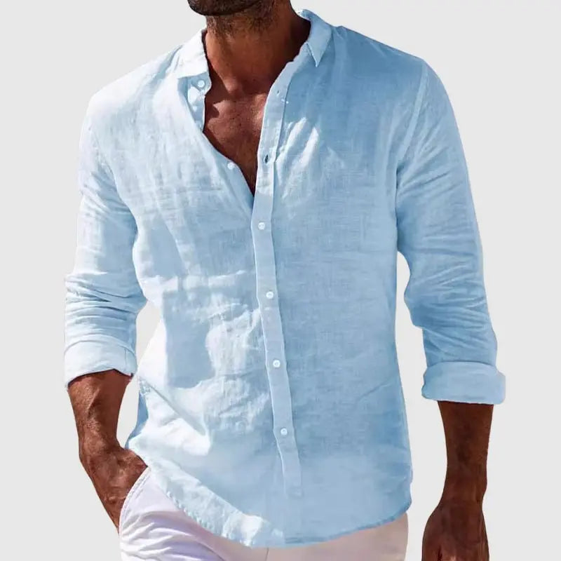Sorrento Linen Shirt - TARHUS