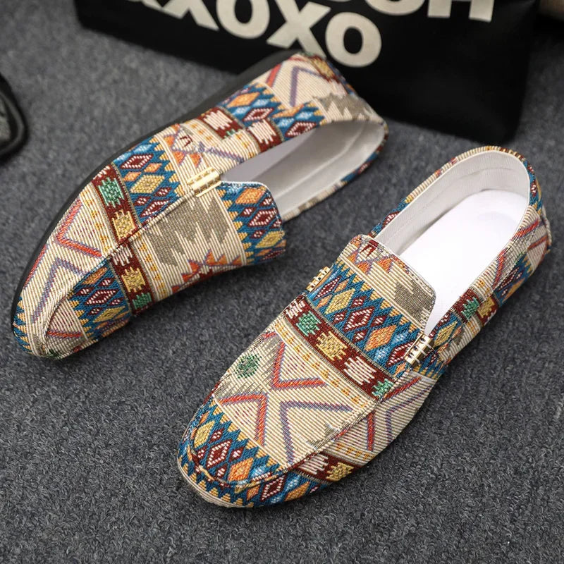 Rio | Canvas Loafers – Lightweight Casual Slip-On Shoes for Men TARHUS