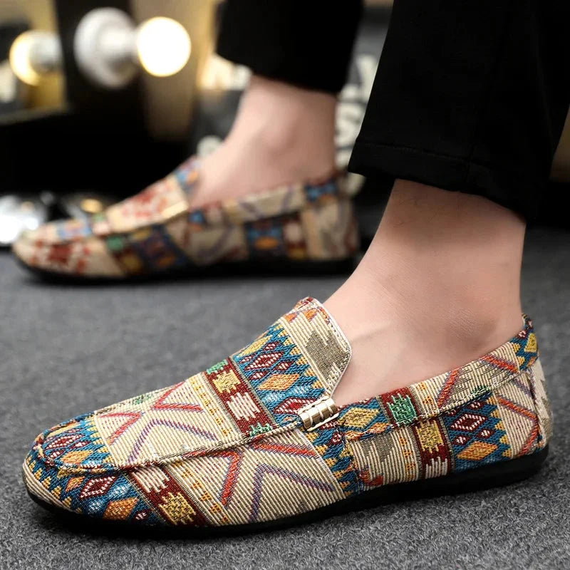 Rio | Canvas Loafers – Lightweight Casual Slip-On Shoes for Men TARHUS