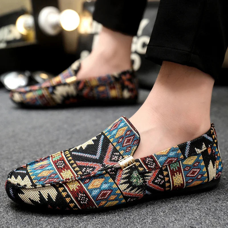 Rio | Canvas Loafers – Lightweight Casual Slip-On Shoes for Men TARHUS